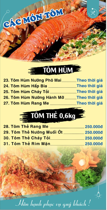 TÔM HÙM - TÔM THẺ