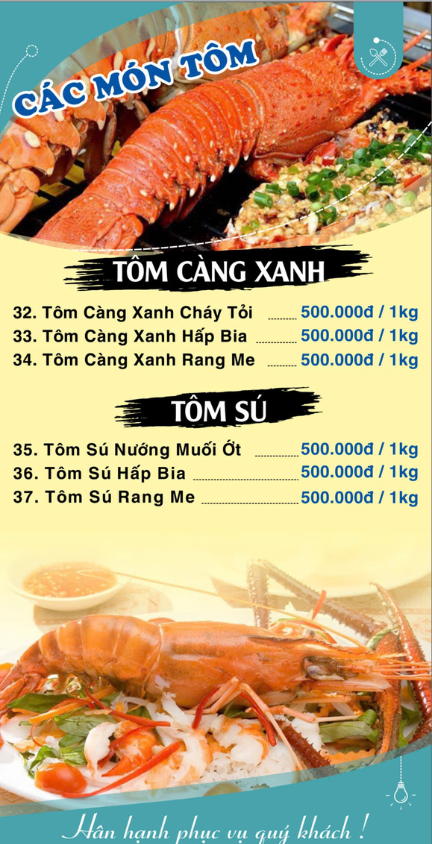TÔM CÀNG XANH - TÔM SÚ