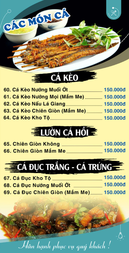 CÁC MÓN CÁ