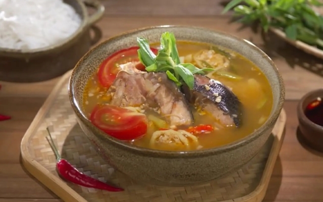 Cá Bớp Nấu Chua