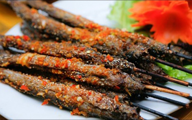 Cá Kèo Nướng Muối Ớt