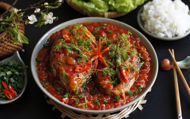 Cá Thu Sốt Cà