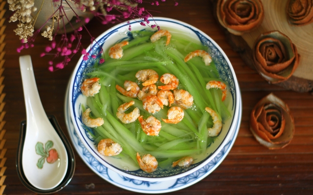 Canh Bầu Nấu Tôm