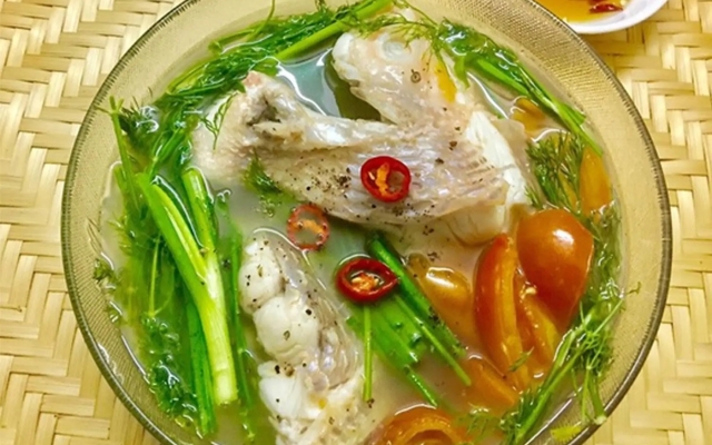 Canh Cá Nấu Hành Ớt