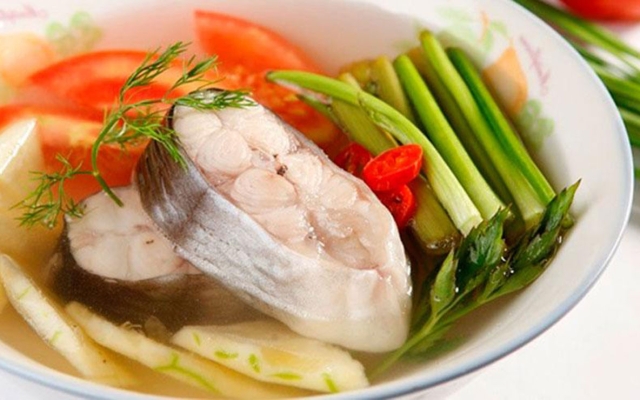 Canh Cá Nấu Cần Cà