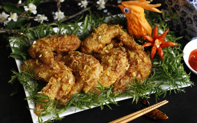 Cánh Gà Chiên Bơ