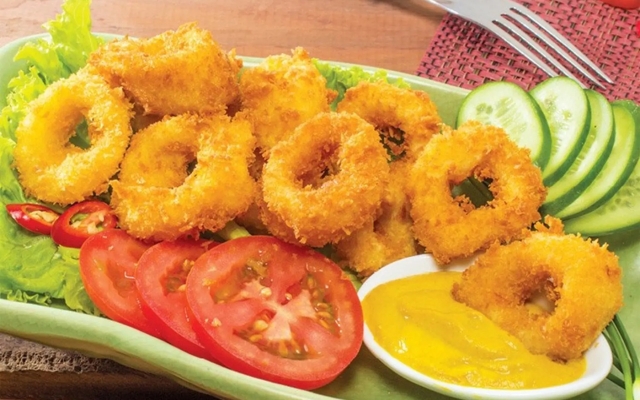 Mực Gai Chiên Giòn