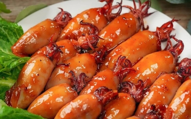 Mực Sữa Chiên Nước Mắm