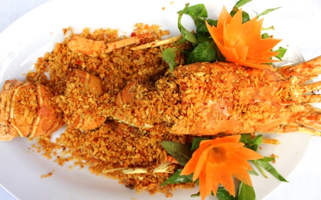 Tôm Hùm Cháy Tỏi