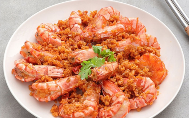 Tôm Thẻ Cháy Tỏi